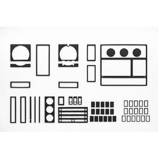 Dashboard Trim 1995-1999 (Aluminum Look) photo 1