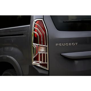 Chrome Tail Light Covers (2 pcs, ABS) photo 1