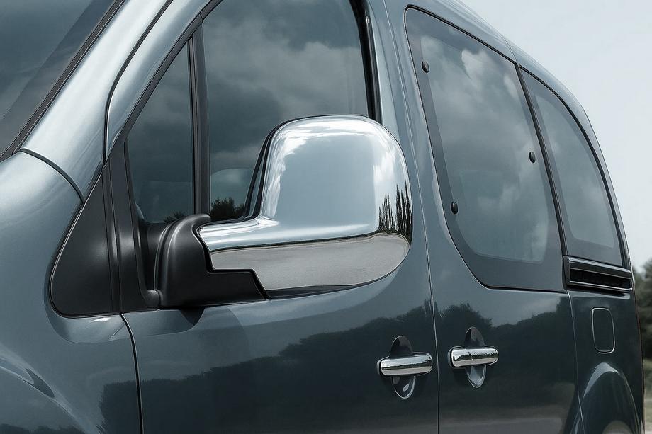 Opel Combo 2019- Mirror Covers (2 pcs, plastic) Image