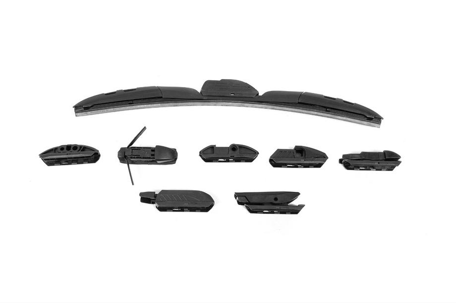 Invels Hybrid Wiper Blades (8 mounting types, fits all cars!) 450 mm Photo 4