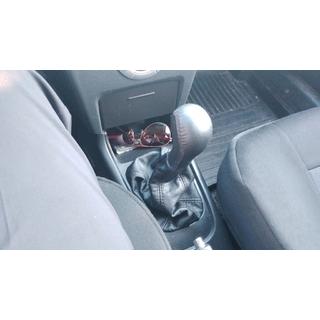 Universal Gear Shift Boot with Knob (black, leather) photo 4