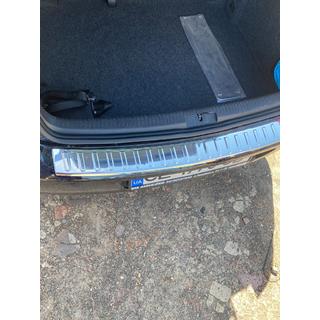 Rear Bumper Protector Carmos (HB, Stainless Steel) Volkswagen Golf 6 2008-2014 photo 3