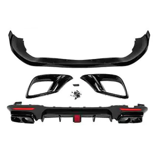 BRB body kit set (black, 2018+) Mercedes S-class W222 2013-2022 photo 2