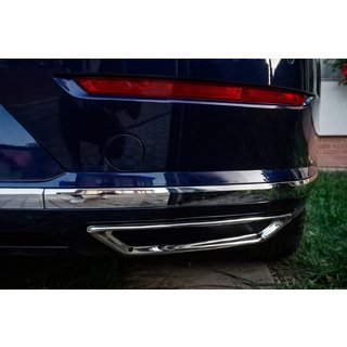 Exhaust tips (2 pcs, stainless steel) photo 1