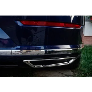 Exhaust tips (2 pcs, stainless steel) photo 1