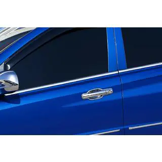 Chrome Window Trim PickUp (4 pcs, Stainless Steel) SsangYong Action 2005-2018