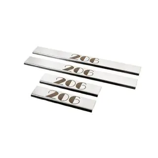 Carmos Door Sill Protectors (4 pcs, Stainless Steel) photo 1