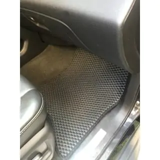 Polyurethane Floor Mats 3 Rows (EVA, Black) photo 2