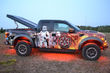 Airbrushing on a car photo 1