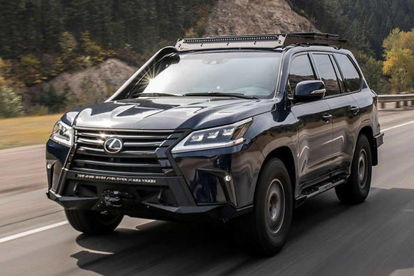 Lexus J201 modification: only girls are in the mud Photo 4