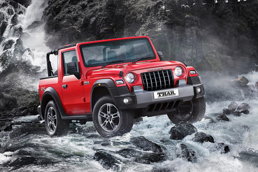 Indian SUV Mahindra Thar conquers domestic market