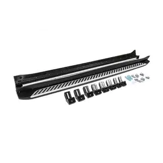 Side steps OEM V1 (2 pcs, aluminium + plastic) photo 1