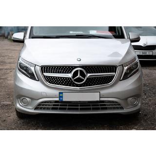 Front Grille Diamond (2014-2023 for Vito W447) Mercedes Vito/V-class W447 2014- photo 2