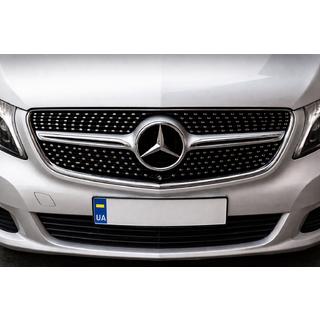 Front Grille Diamond (2014-2019 for V-Class) Mercedes Vito/V-class W447 2014- photo 1