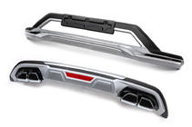 Hyundai Tucson TL 2016-2021 Front and Rear Bumper Extensions 2019+ (2 pcs) photo 5