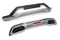 Hyundai Tucson TL 2016-2021 Front and Rear Bumper Extensions 2019+ (2 pcs) photo 6