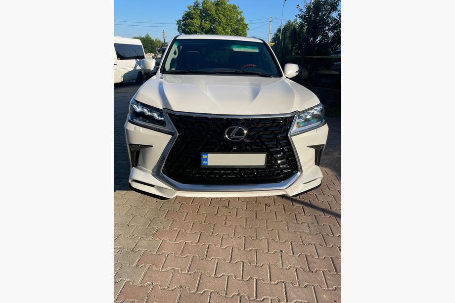 Lexus LX570/450d 2008-2022 Body Kit Set (TRD-Sport 2021-2022) White Photo 6