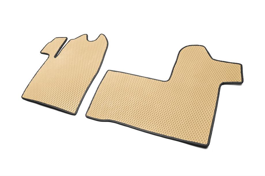 Renault Master 2011-2023 EVA Floor Mats (Beige) Image