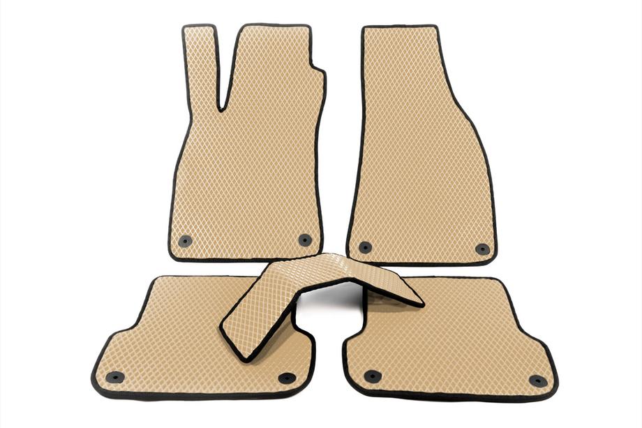 Audi A4 B7 2004-2008 EVA Floor Mats (Beige) Photo 10