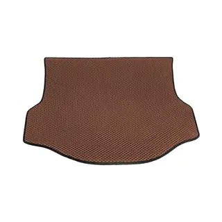 Trunk mat with spare wheel well (EVA, brick red) photo 1