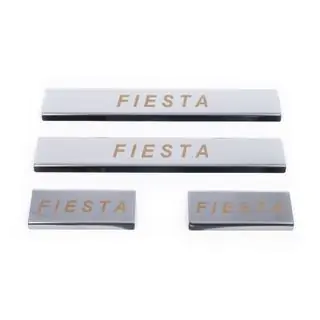 Stainless Steel Door Sill Protectors Carmos V1 (4 pcs) photo 2