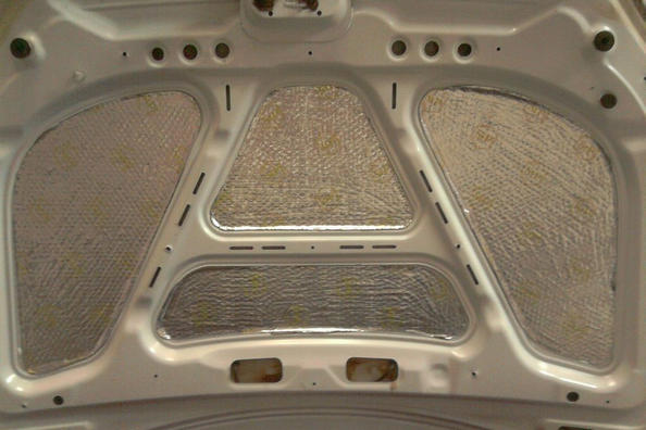 Do-it-yourself Lada Priora hood noise insulation