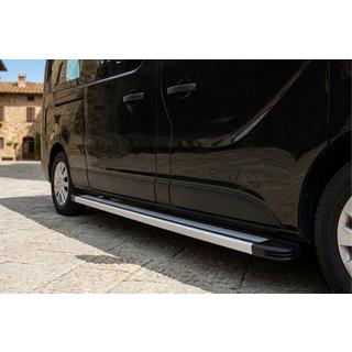 Side Steps Maya V4 (2 pcs, Aluminum) Opel Vivaro 2015-2019 photo 1