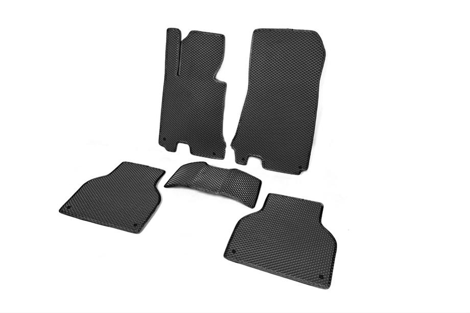 BMW 7 Series E38 1994-2001 EVA Floor Mats, Black Photo 5