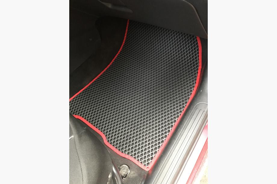 Chevrolet Aveo T250 2005-2011 EVA Floor Mats (black) Photo 4