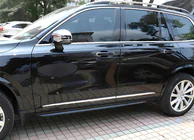 Volvo XC90 2002-2014 Chrome Door Moldings (4 pcs, Stainless Steel) photo 1