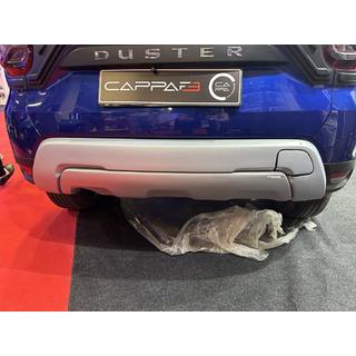 Rear bumper cover (ABS, gray) Renault Duster 2018-2024 photo 2