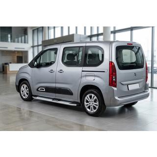 Side Steps Mevsim Grey (2 pcs, Aluminum) Citroen Berlingo/Multispace 2018- photo 1