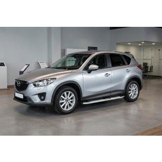 Side Steps Mevsim Grey (2 pcs, Aluminum) Mazda CX-5 2012-2017 photo 1