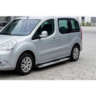 Side Steps Mevsim Grey (2 pcs, Aluminum) Peugeot Partner Tepee 2008-2018 photo 1
