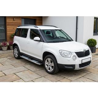 Side Steps Mevsim Grey (2 pcs, Aluminum) Skoda Yeti 2009-2017 photo 1
