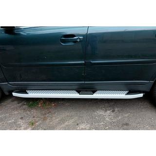 Side Steps Mevsim Grey (2 pcs, Aluminum) Volvo XC90 2002-2014 photo 3
