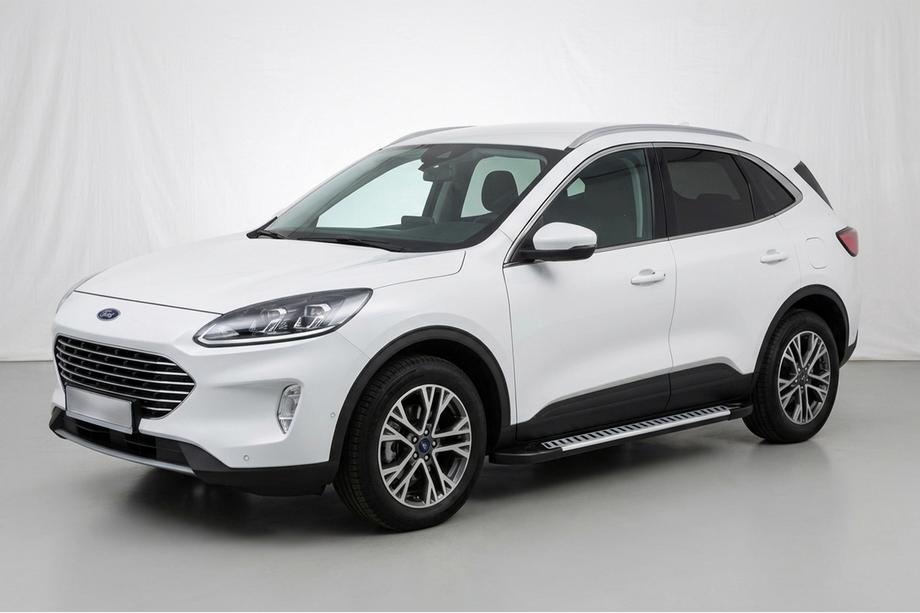 Ford Kuga/Escape 2019- Side Steps Line (2 pcs, Aluminum) Image