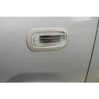 Chrome Turn Signal Trim (2 pcs, Stainless Steel) photo 3