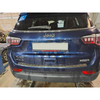 Rear Bumper Protector Carmos Stainless Steel photo 3