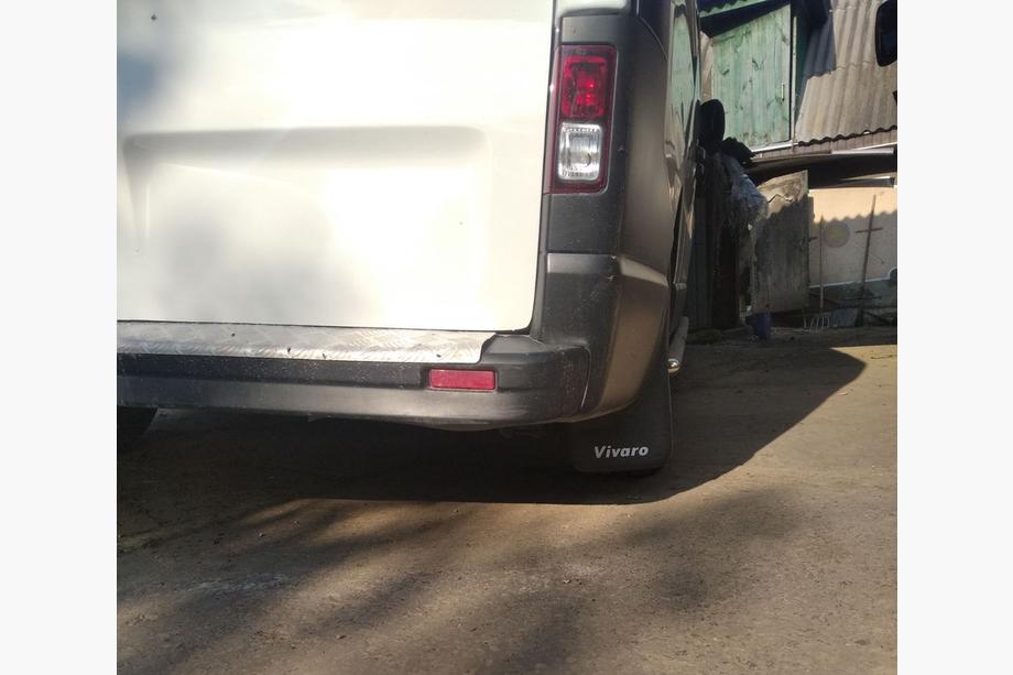 Opel Vivaro 2015-2019 Rear custom fit mud flaps (set) Photo 2