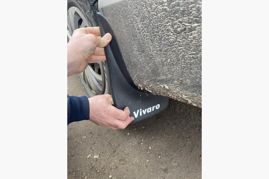 Opel Vivaro 2015-2019 Rear custom fit mud flaps (set) Photo 4