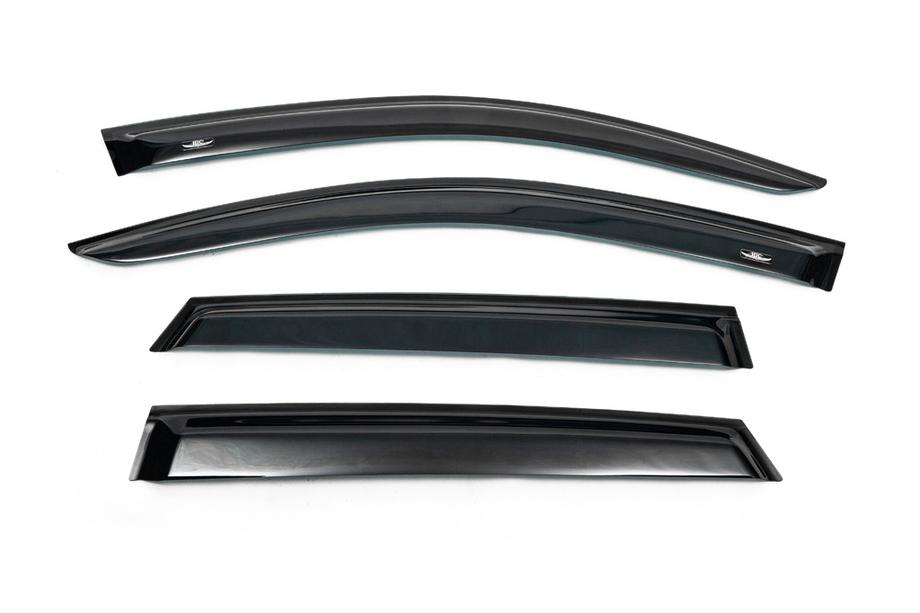 Audi Q5 2008-2017 Window Deflectors (4 pcs, HIC) Photo 3