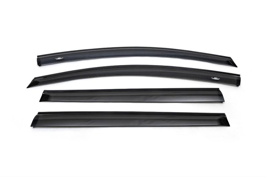Nissan Leaf 2017- Window Deflectors (4 pcs, HIC) Photo 4
