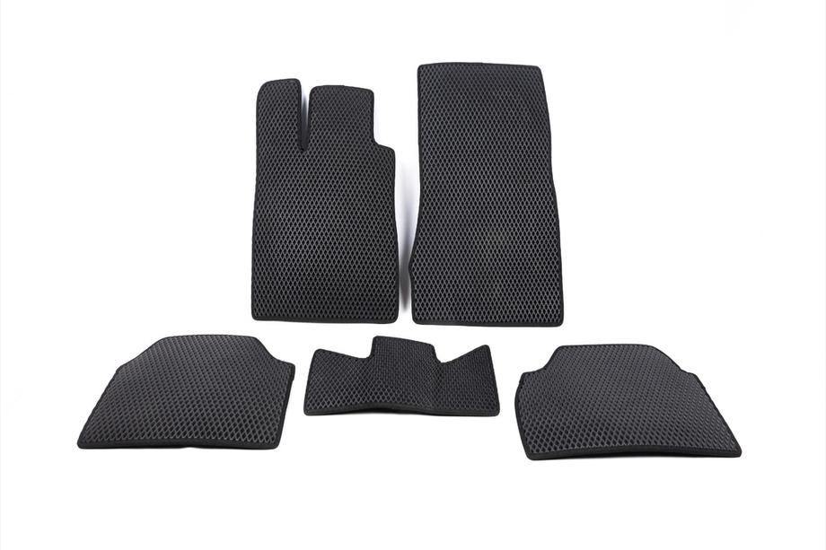 Mercedes S-class W220 1998-2005 EVA Floor Mats (Short, Black) Photo 11