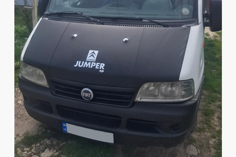 Peugeot Boxer 1994-2006 Hood Bra (Jumper lettering) Image