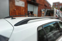 Volkswagen Golf 7/E-Golf 2012-2020 Roof Rails OmsaLine Solid (2 pcs, black) photo 2