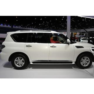 Door Moldings (4 pcs, Chrome) Nissan Armada 2016-2024 photo 4