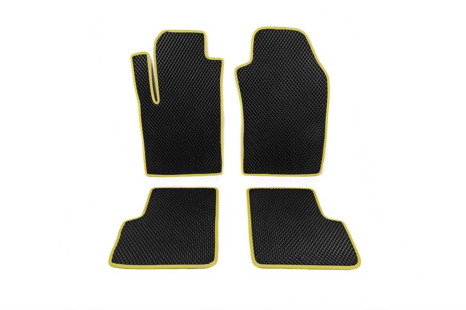 Fiat 500/500L 2013-2022 EVA floor mats (for 500, black) Photo 12