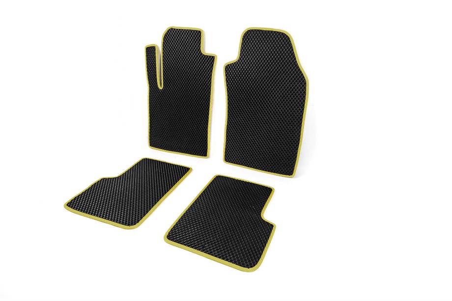 Fiat 500/500L 2013-2022 EVA floor mats (for 500, black) Photo 13
