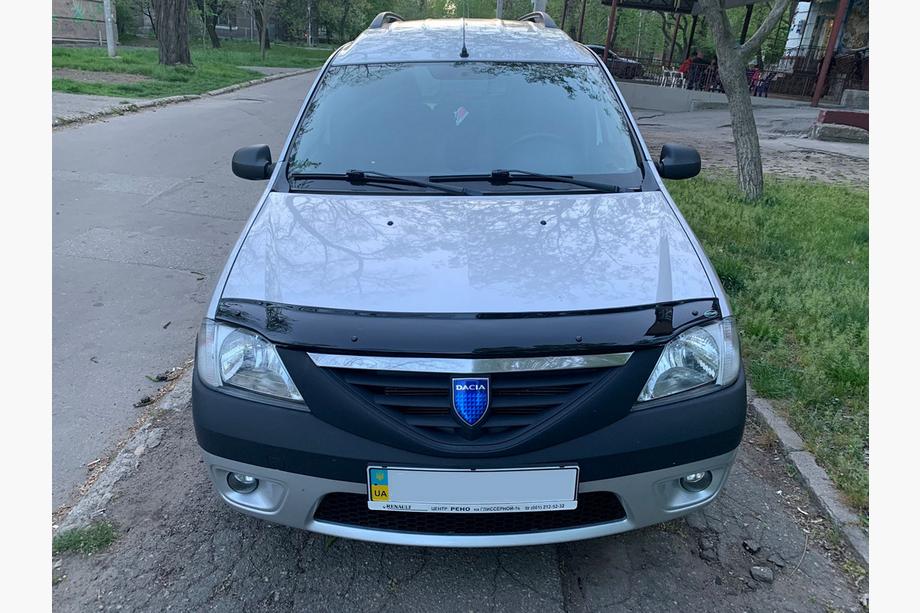 Dacia Logan I 2005-2008 Hood Deflector (EuroCap) Image